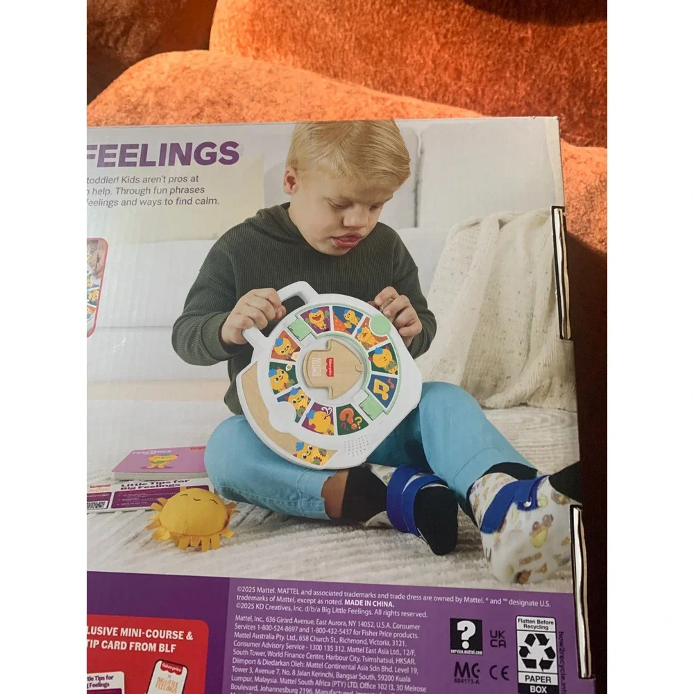 Fisher-Price Big Little Feelings The Calm Down Kit Toddler Emotional Learning